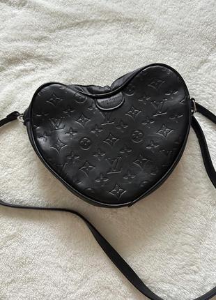 Жіноча сумочка серце женская сумка серце