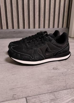 Кросівки з натуральної шкіри та замші nike internationalist 82...