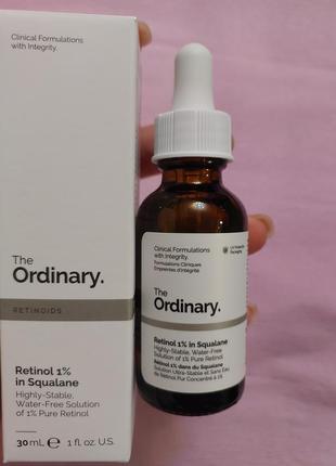 The ordinary - retinol 1% in squalane - сыворотка с ретинолом ...