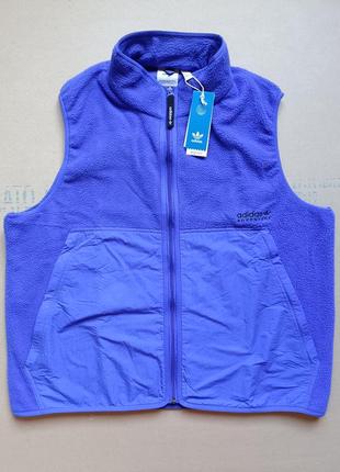 Жилет безрукавка adidas adventure fleece, новый оригинал