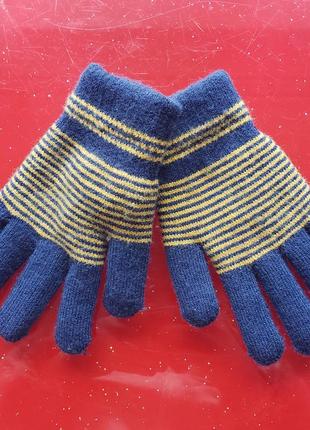 Pusblu  детские теплые зимние перчатки мальчику 3-4-5 л 98-104...