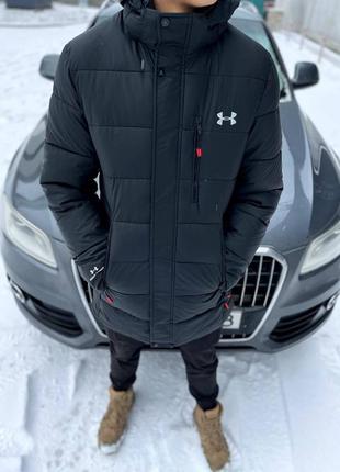 Зимняя мужская парка under armour