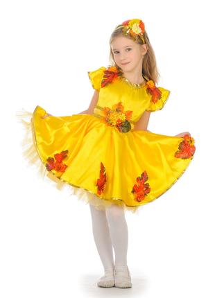 Детский карнавальный костюм для девочки «Осенняя сказка» 100-1...