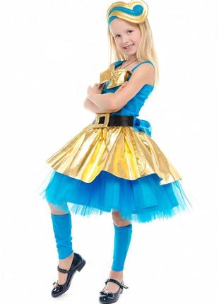 Детский карнавальный костюм для девочки Кукла LOL «Леди Голд L...