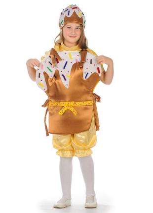 Детский карнавальный костюм для детей «Куличик» 110-116. 116-1...