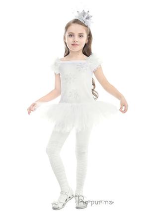 Дитячий карнавальний костюм Сніжинки Код 2150 30