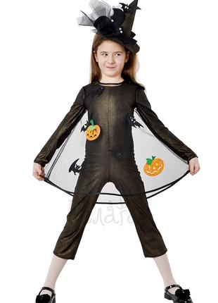 Детский карнавальный костюм Ведьмочки Шалуньи