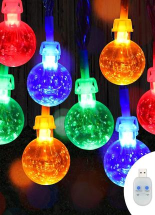 Koopower 30LEDs Globe Fairy Lights, Садовые Fairy Lights USB-р...