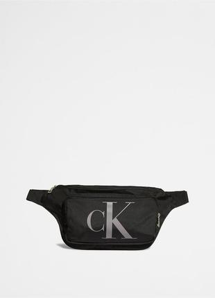 Новая сумка-бананка calvin klein (ck monogram logo belt bag) с...