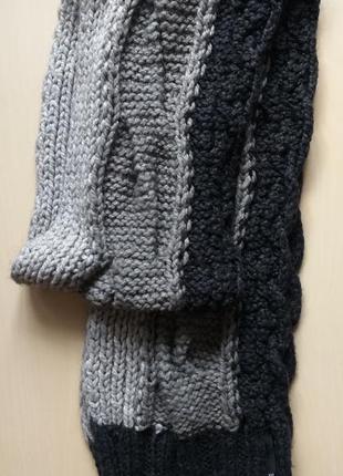 Великий шарф шерсть we 25×230 см ✅ 1+1=3
