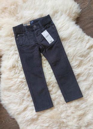 Вельветовые брюки kiabi (франция) на 2-3 года (размер 90-97)
