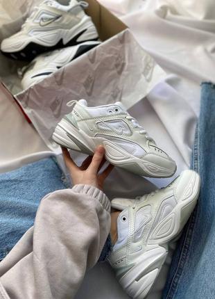 Женские кроссовки nike m2k tekno white