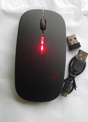 Портативна бездротова мишка для комп’ютера, планшету, телефону