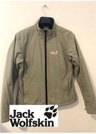 Jack Wolfskin куртка жіноча демісезон хакі/зелена Розмір S