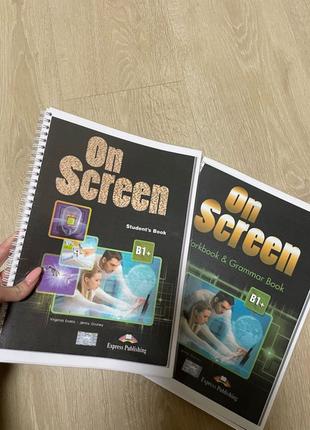 On Screen B1+ Student’s Book and Workbook & Grammar Book