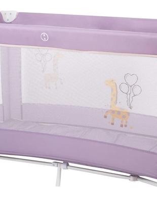 Кровать-манеж FreeON Balloon giraffe Purple