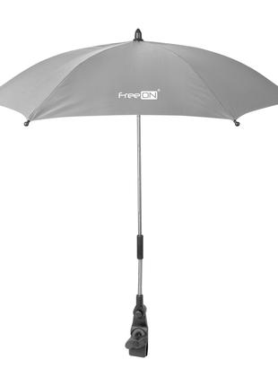 Зонтик для детской коляски FreeON Light Grey