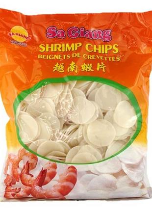 Рисовые чипсы с креветками SA GIANG 1кг (Вьетнам)