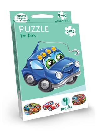 Детские развивающие пазлы "Puzzle For Kids" PFK-05-12, 2 картинки