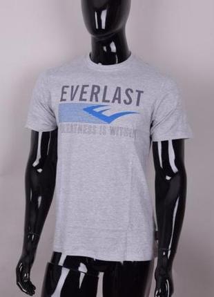 Мужская футболка с логотипом "everlast"