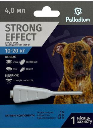 Капли для животных Palladium Strong Effect для собак весом от ...