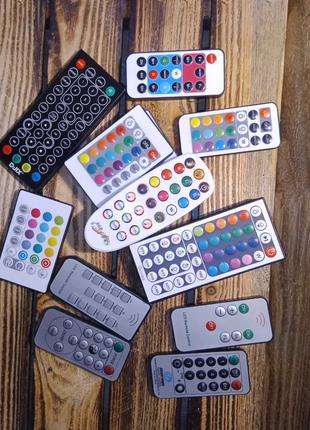 Пульт ДК RGB  (Для LED стрічки, прожектора тощо) Батарейка в комп