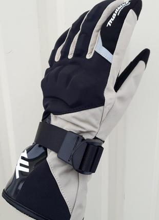 Лыжные перчатки Madbike текстильные с защитой пальцев размер L...