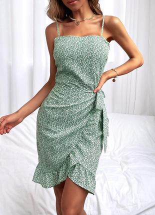 Сукня в стилі бохо з квітковим принтом shein