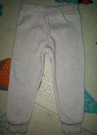 Утепленные штанишки для девочки