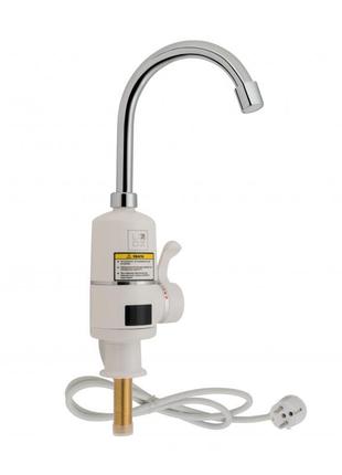 Проточный кран-водонагреватель кухонный для кухни Lidz Warm 05...