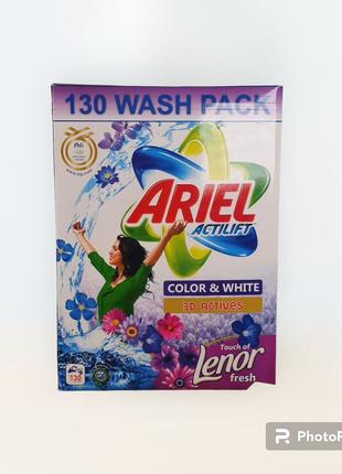 Порошок для прання універсальний, Ariel Universal + Lenor, 10KG