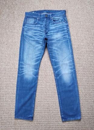 G-star raw 3301 straight tapered джинсы оригинал (w33 l34)