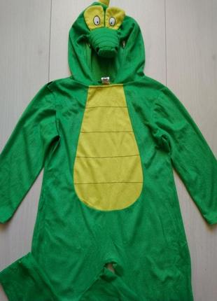 Карнавальный костюм дракон крокодил