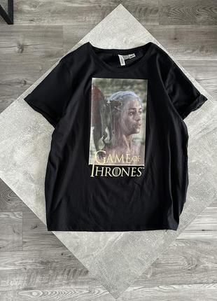 H&amp;m x game of thrones дейнерис женская футболка Игра прест...