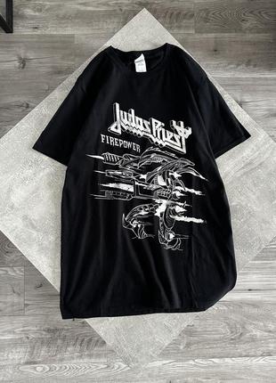 Judas priest firepower офф мерч футболка death metal rock рок ...
