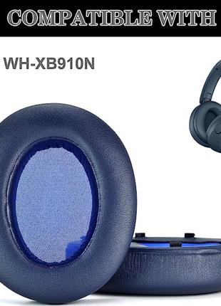 Амбушури для навушників Sony WH-XB910N Сині