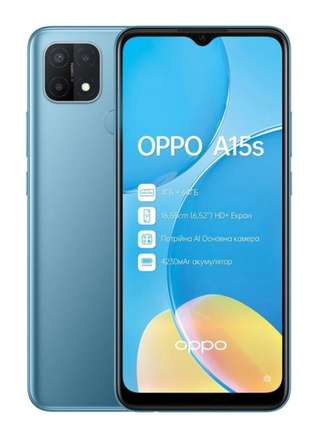 Смартфон OPPO A15s 4/64GB