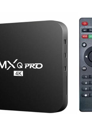 2/16Gb Медиаплеер (ТВ-приставка) MXQ Pro Android Smart TV Box