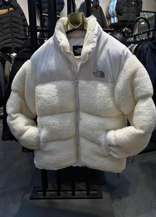 Плюшева курточка the north face