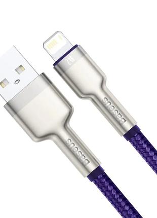 Кабель зарядный Baseus USB - Lightning Cafule Metal Lightning ...