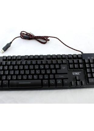 Игровая проводная клавиатура с подсветкой ZYG 800