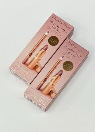 Набор для губ от charlotte tilbury pillow talk lip kit original