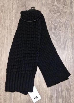 C&a.германия шарф чорний 200х30