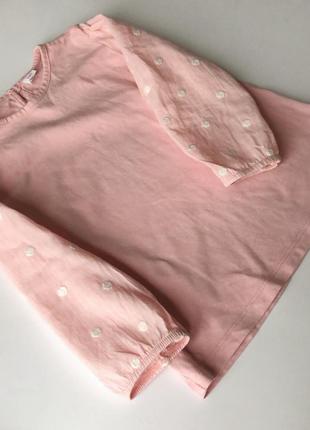 Кофта - блуза с роскошными рукавами в горошек 😍 от lc waikiki