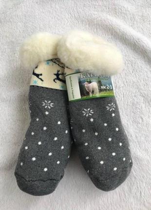 Дитячі термошкарпетки зимові. овчина. вік 2-3 роки. довжина 13...