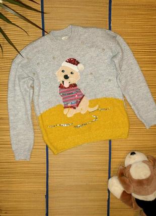 Джемпер свитер для девочки 11-12лет