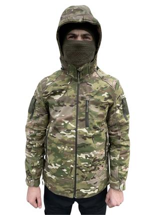 Куртка Softshell Мультиком утеплена (комбат) XXX L