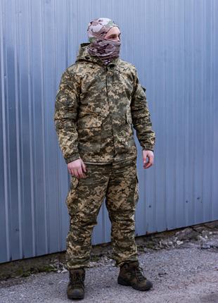 Костюм тактичний демісезон Гірка Піксель, Бавовна 100% S, зріс...