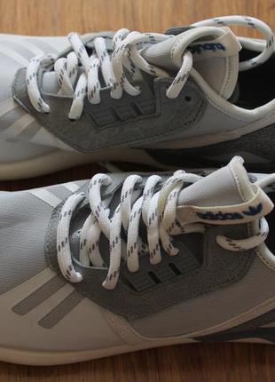 Adidas originals  мужские кроссовки  tubular runner white прев...