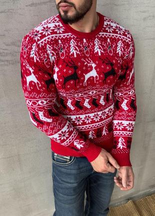 Новогодние свитера с оленями